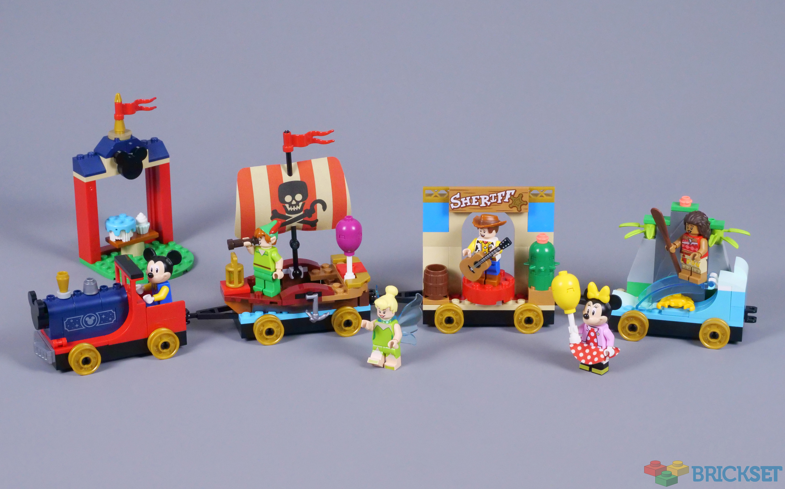 Lego best sale mickey train